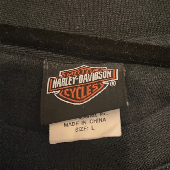 Harley-Davidson Black Crewneck Sweater - Picture 4 of 4